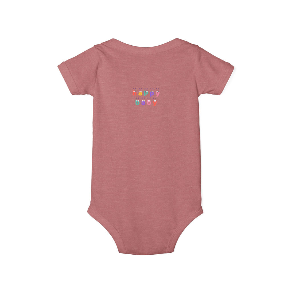 Cute Ocean Friends Baby Bodysuit — "See You" Infant One-Piece