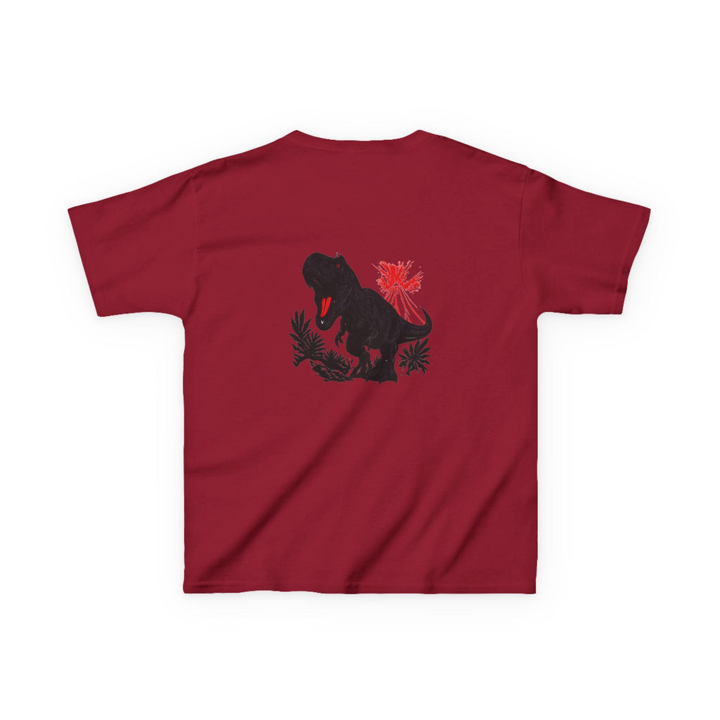 Kids Dinosaur T-Shirt — "Born to Roar" Tropical Dino Tee
