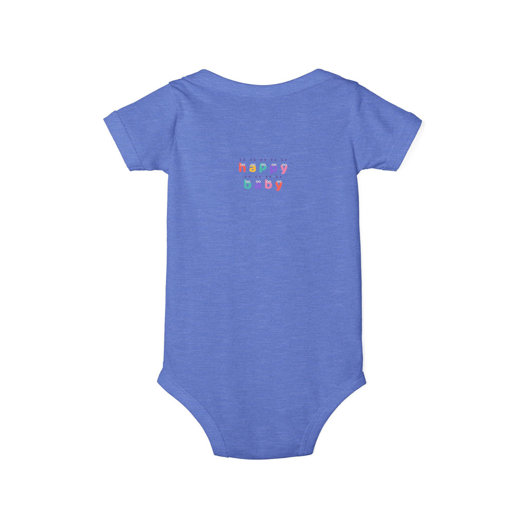 Cute Ocean Friends Baby Bodysuit — "See You" Infant One-Piece