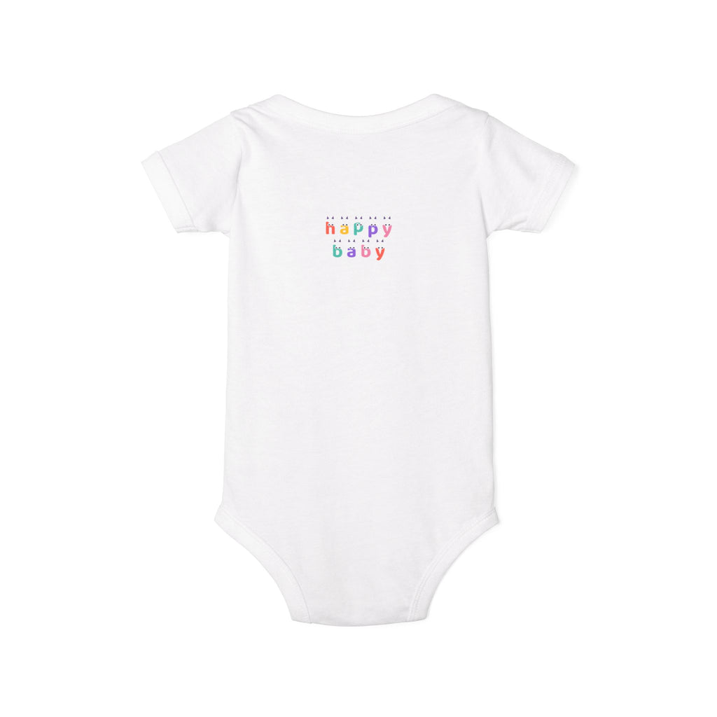 Cute Ocean Friends Baby Bodysuit — "See You" Infant One-Piece