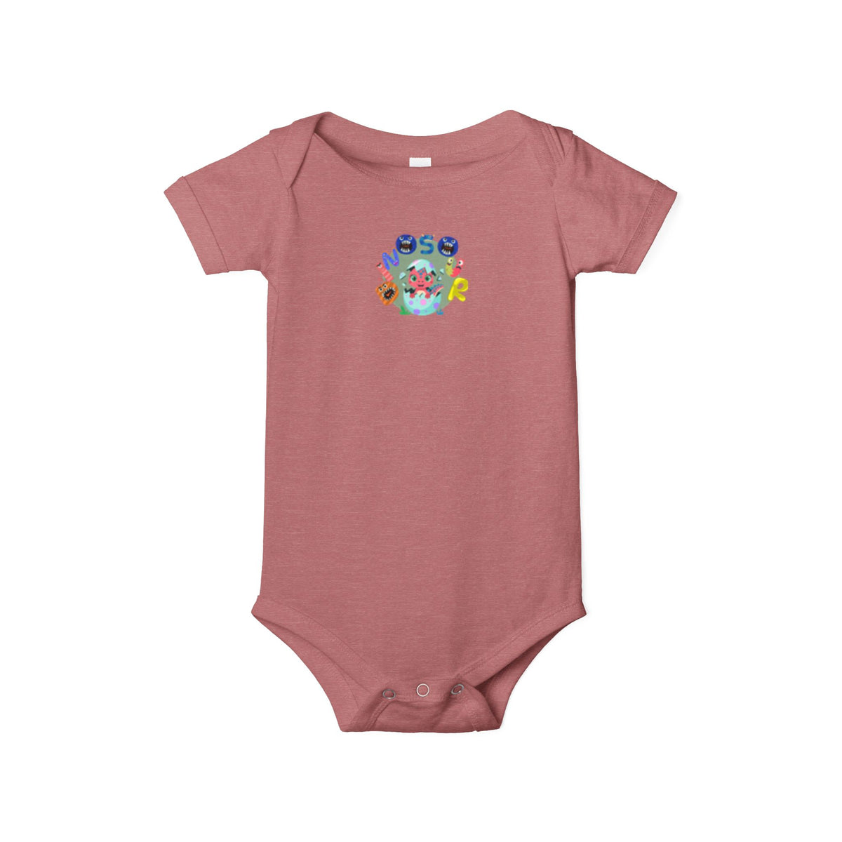 Cute Ocean Friends Baby Bodysuit — "See You" Infant One-Piece