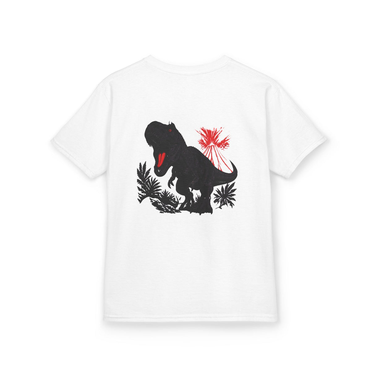 Kids Dinosaur T-Shirt — "Born to Roar" Tropical Dino Tee