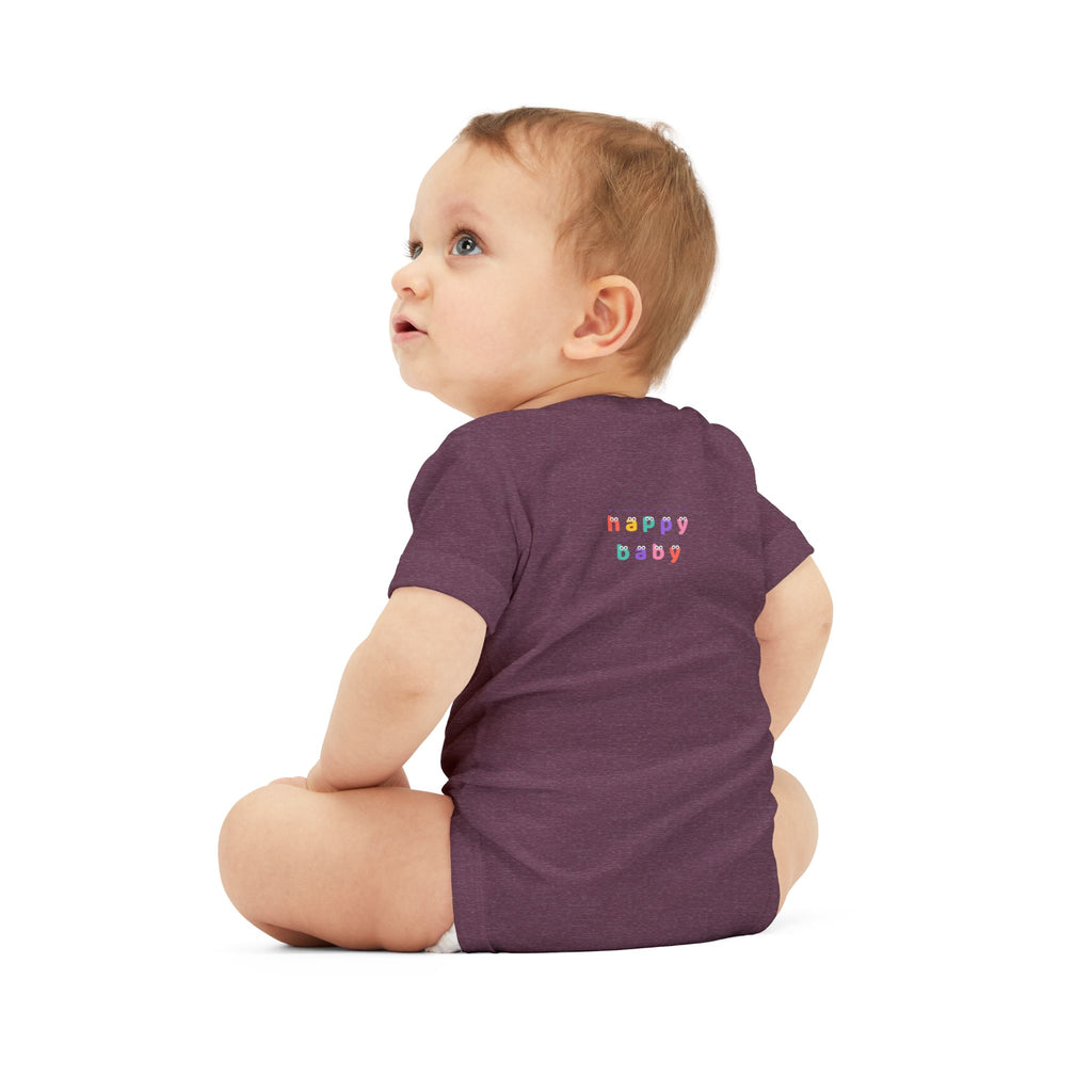 Cute Ocean Friends Baby Bodysuit — "See You" Infant One-Piece