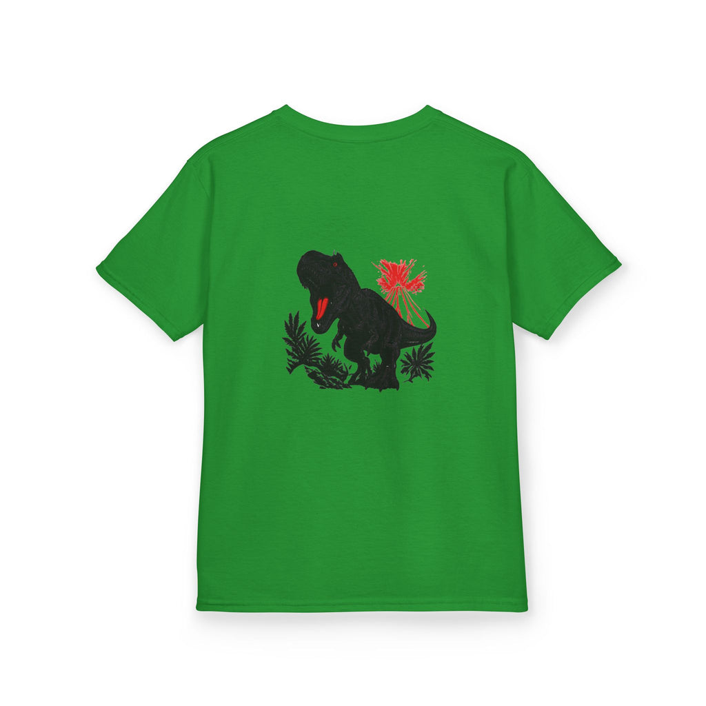 Kids Dinosaur T-Shirt — "Born to Roar" Tropical Dino Tee