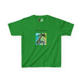 Kids Dinosaur T-Shirt — "Born to Roar" Tropical Dino Tee