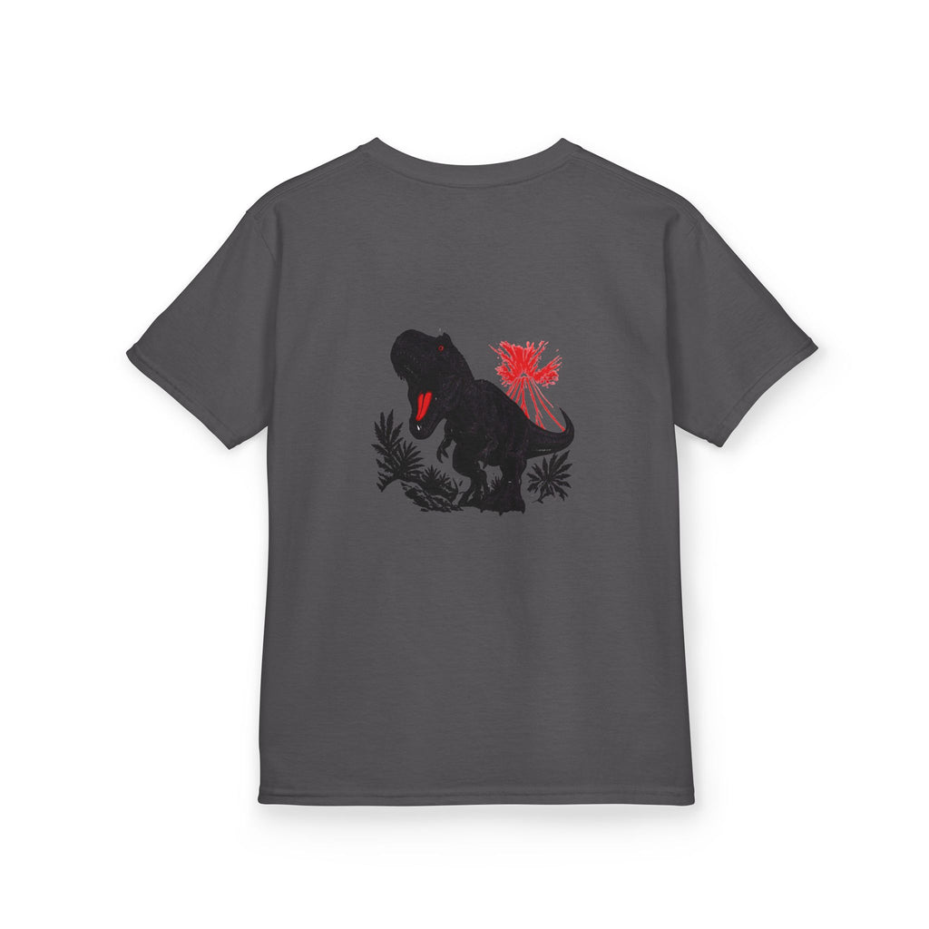 Kids Dinosaur T-Shirt — "Born to Roar" Tropical Dino Tee