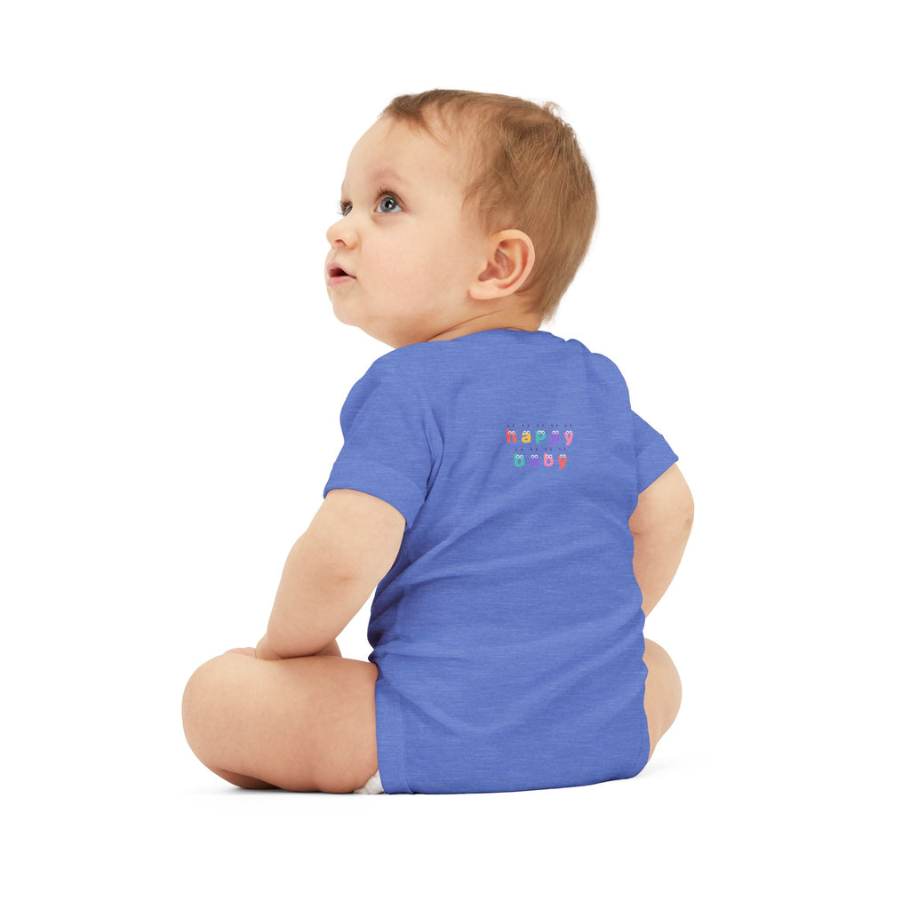 Cute Ocean Friends Baby Bodysuit — "See You" Infant One-Piece