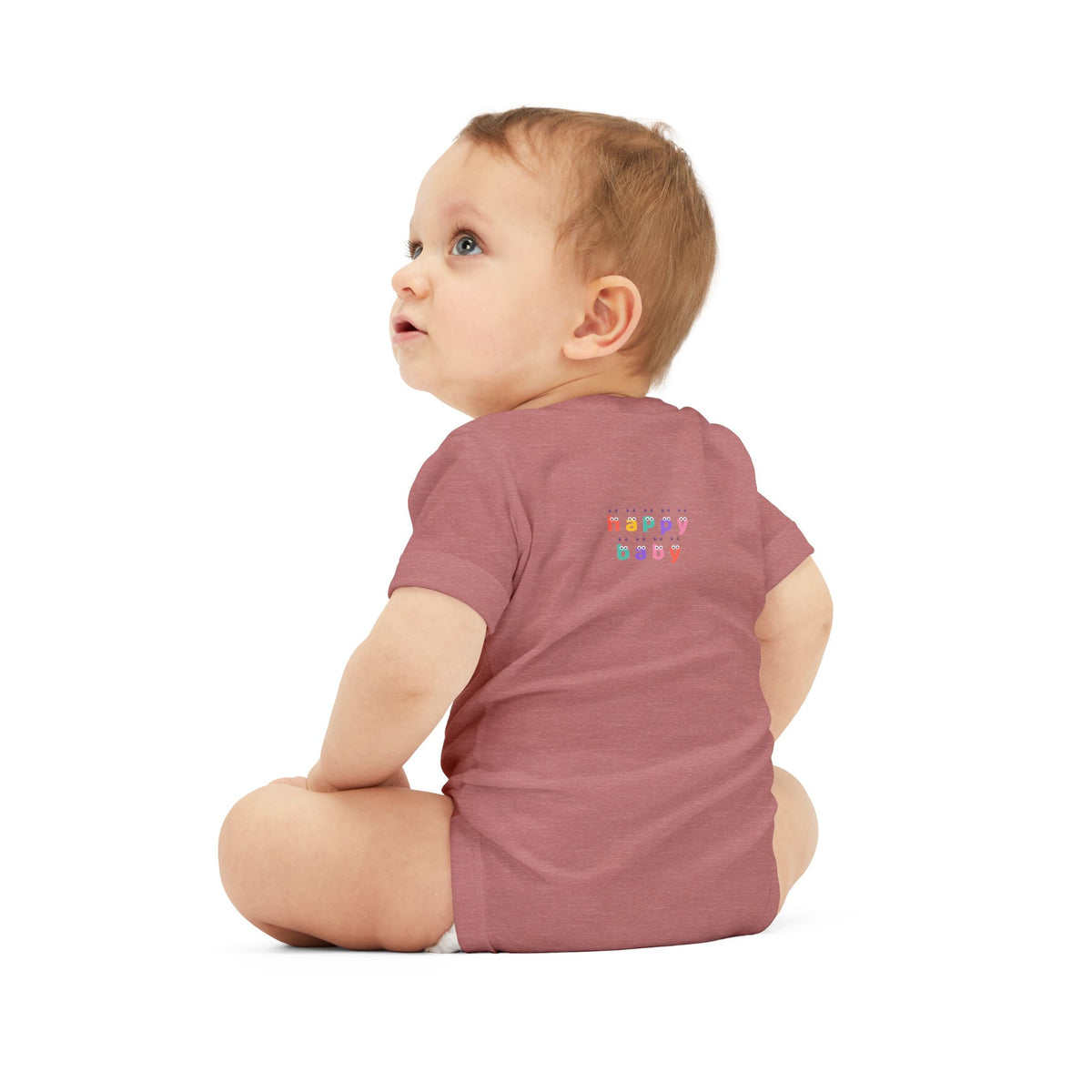 Cute Ocean Friends Baby Bodysuit — "See You" Infant One-Piece